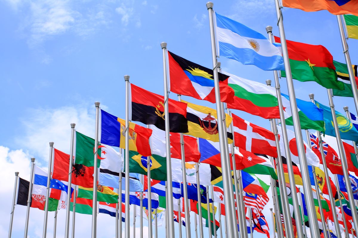 Flags of the world countries borders istock 123artistimages 179243711