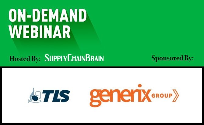 On demand webinar generix